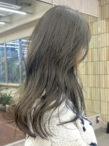 パークレーン アイス イヴェン(park lane ICI yeven)&nbsp;ブリーチなしカラー オリーブベージュ 透明感カラー /momoka