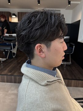 シーフ 千葉(Cyf) フェザーパーマ/フェザーショート/ビジネスヘア/千葉駅/保立大翔