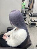 ラベンダーグレージュカラーケアブリーチダブルカラー横浜横浜駅