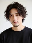 無造作ウェーブミディアム