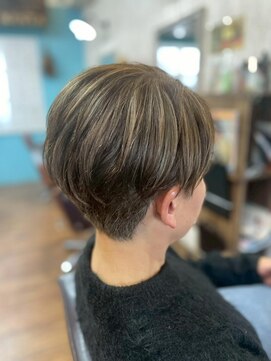 リスタ(Resta) 【Resta】くびレイヤーショートミディアム前髪ミルクティーボブ