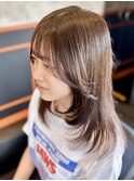 動きと軽さを出すシャギーレイヤー