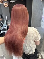 ジルバイジゼル(JILL by GiseL)&nbsp;ピンクベージュ複雑履歴福岡天神髪質改善