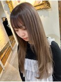 ミルクティーグレージュ