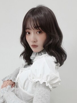 シエカ(CIECA.) ウェーブショート/セクションカラー/マッシュラインカール