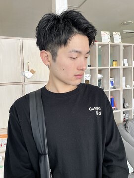 エルフ(elf) ドライアップバングショート【ツーブロック刈り上げ】