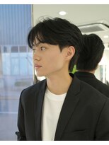 ノーム(NORME)&nbsp;毛流れセンターパート/韓国メンズヘア/20代30代