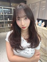 ロンドメリア 天神大名店(Lond Melia)&nbsp;イメチェンヘアスタイル小顔に見せるヘアココアベージュ