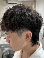 ナム 錦糸町(NAM)&nbsp;MEN'S HAIR/ブルーブラック/フェザーパーマ/錦糸町