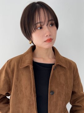 ロンド 銀座(Lond) ☆【春日】オリーブグレー/ショート/顔周りレイヤー/髪質改善73
