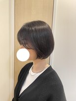 シンプル(Simple)&nbsp;伸ばしかけでもまとまるグラデーションボブ