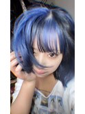 ブロックカラー セクションカラー ブルーカラー ポイントカラー
