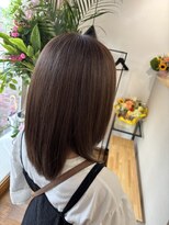ハクア(HAKUA) つるりんちょ前処理カラーで艶ブラウン