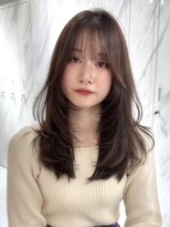 ソヨン 大宮2号店(SOYON) ミルクティーベージュケアブリーチダブルカラー韓国レイヤー