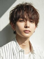 メンズイケメンパラダイス(Men'sイケメンパラダイス)&nbsp;Men'sカットメンズマッシュダブルカラーニュアンスパーマ