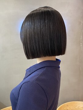 ロンドアジュール 横浜(Lond azur) ナチュラルショート/ショートボブ/顔周り/30代40代50代