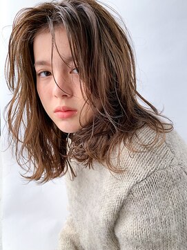 ヴェルダ 池袋店(verda) ナチュラルミディ×ブリーチを使わないダメージレスダブルカラー