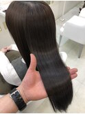 王道のナチュラルツヤストレート【髪質改善】
