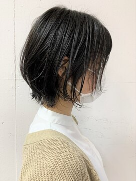 リジェール 高辻店 ボブ、ウルフ、ショート、外ハネ、ハンサム、ミックス、レイヤー