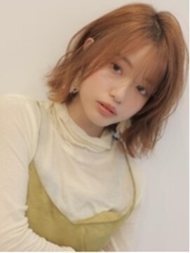 アグ ヘアー バーチ 鯖江店(Agu hair birch) 《Agu hair》ナチュラルなくせ毛風ミディ