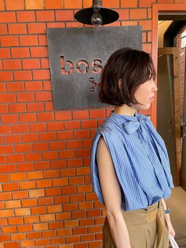 ボスコ 下北沢店(bosco) ナチュラルボブ　　≪saya≫