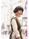 20代30代40代50代ナチュラル小顔カットくすみカラー切りっぱなし