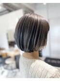 逆インナーカラー×ペールグレージュ