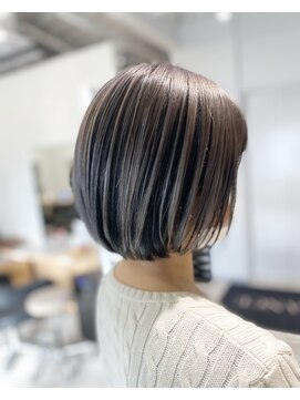 アヴァンス 京橋店(AVANCE) 逆インナーカラー×ペールグレージュ