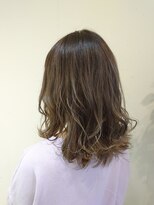 ネオリーブ ジューク 日吉店(Neolive JuQ)&nbsp;【大人ハイライト】　グレージュ　ナチュラルミディ