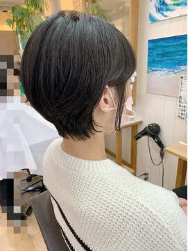 オーシャン(Ocean) [OCEAN Hair&Life藤原純] 黒髪くびれショート☆