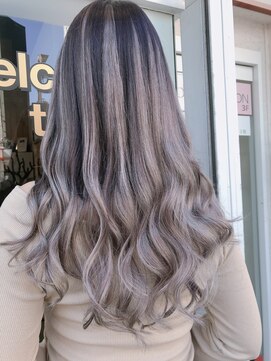 ラビス クローバー(Lovis clover) シルバーグラデーション　デザインカラー　アースカラー