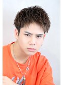 アップバング ソフトツイスト