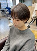 耳かけマッシュショート