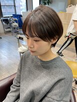 コワファーストナガサキシャンプーボーイ(COIFF1RST NAGASAKI SHAMPOO BOY)&nbsp;耳かけマッシュショート