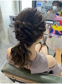 ヘアセット/ヘアメイク/巻きおろし/逆毛/卒業式[新宿/新宿駅]