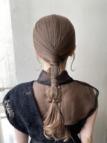 ボトムス(BOTTOMS)&nbsp;タイト編みおろしアレンジ