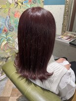 ムーン(moon)&nbsp;＃グレージュカラー＃シルキーベージュ＃斜めバング