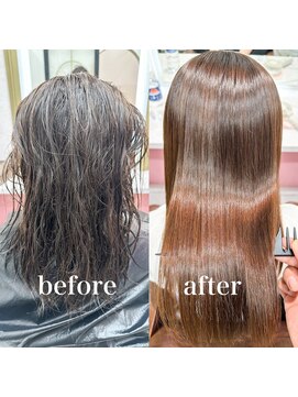 ザトエル 栄(THE TOEL) ダメージのあるチリつく癖にオリジナル酸性ストレート