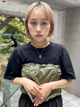 ムード タテマチ(mood tatemachi) 結べる耳掛けボブ☆外ハネハイトーン