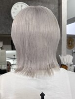 ロウル 渋谷(LOWRL)&nbsp;ホワイトカラー/ケアブリーチ/メンズホワイト