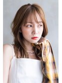 【ARTE表参道/青山】顔まわりレイヤーセミロング×透明感