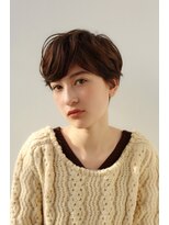 アンドレイ 表参道(andrey)&nbsp;[ANDREY]グレーベージュ/レイヤーロング/前髪パーマ黒髪カタログ