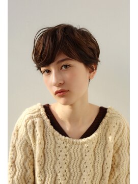 アンドレイ 表参道(andrey) [ANDREY]グレーベージュ/レイヤーロング/前髪パーマ黒髪カタログ