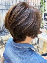 アルファ インタラクティブ エム フラワー(ALUFA interactive.M Flower)&nbsp;20代30代40代大人かっこいい大人3Dカラーショート外国人風