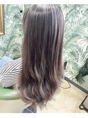 バレイヤージュハイライト