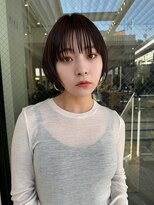 ミンクス 原宿店(MINX) イメチェン ハッシュカット フルバング 似合わせカット