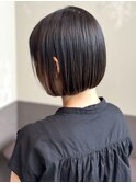 デザインカラー/レイヤーカット/ウェットヘア/オリーブベージュ