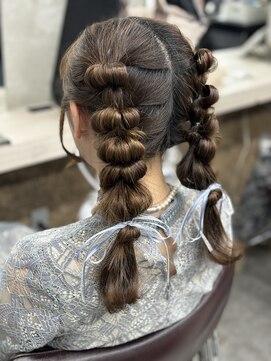 アンブル リュクス 池袋(amble luxe) ツインヘアセット