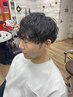 [メンズ限定]カット＋スパイラルパーマ　￥9000～