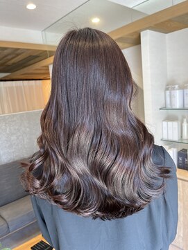 ブルーム ヘア デザイン ドゥーエ(bloom hair design due) ローズチョコレート｜髪質改善×塚口の美髪トリートメント